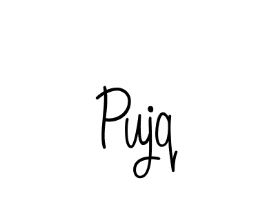 Create a beautiful signature design for name Pujq. With this signature (Angelique-Rose-font-FFP) fonts, you can make a handwritten signature for free. Pujq signature style 5 images and pictures png