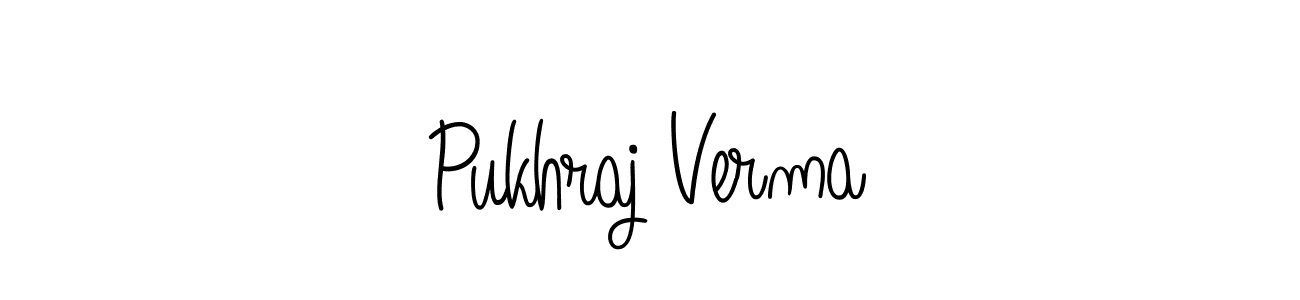 Make a beautiful signature design for name Pukhraj Verma. Use this online signature maker to create a handwritten signature for free. Pukhraj Verma signature style 5 images and pictures png