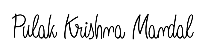 Also You can easily find your signature by using the search form. We will create Pulak Krishna Mandal name handwritten signature images for you free of cost using Angelique-Rose-font-FFP sign style. Pulak Krishna Mandal signature style 5 images and pictures png