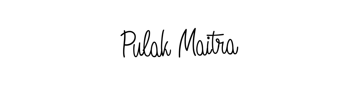 Best and Professional Signature Style for Pulak Maitra. Angelique-Rose-font-FFP Best Signature Style Collection. Pulak Maitra signature style 5 images and pictures png