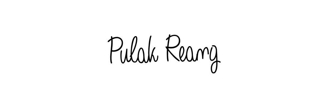 Similarly Angelique-Rose-font-FFP is the best handwritten signature design. Signature creator online .You can use it as an online autograph creator for name Pulak Reang. Pulak Reang signature style 5 images and pictures png