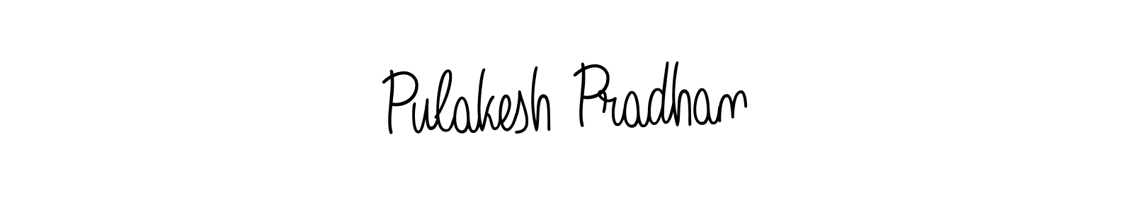 How to make Pulakesh Pradhan signature? Angelique-Rose-font-FFP is a professional autograph style. Create handwritten signature for Pulakesh Pradhan name. Pulakesh Pradhan signature style 5 images and pictures png