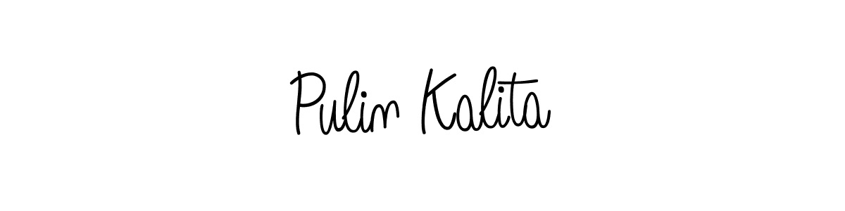 It looks lik you need a new signature style for name Pulin Kalita. Design unique handwritten (Angelique-Rose-font-FFP) signature with our free signature maker in just a few clicks. Pulin Kalita signature style 5 images and pictures png