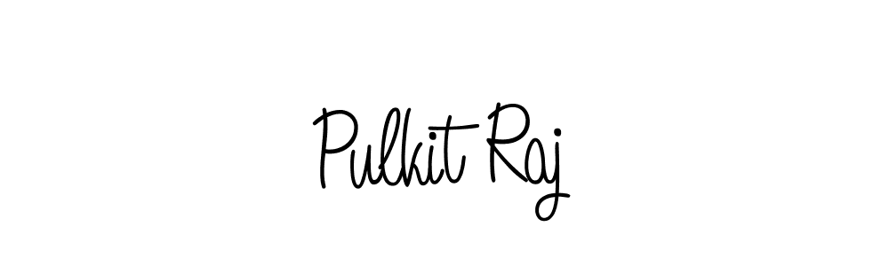 How to Draw Pulkit Raj signature style? Angelique-Rose-font-FFP is a latest design signature styles for name Pulkit Raj. Pulkit Raj signature style 5 images and pictures png