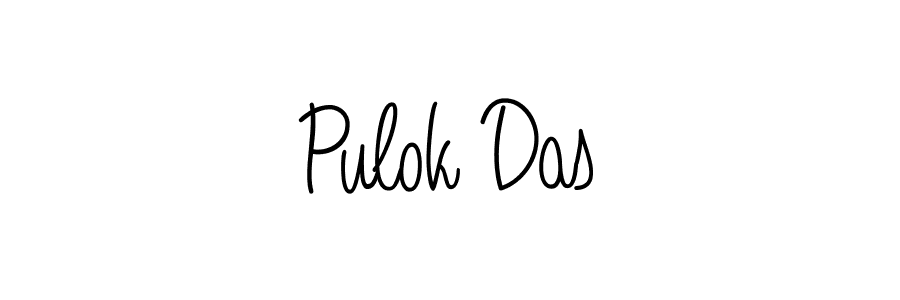 Best and Professional Signature Style for Pulok Das. Angelique-Rose-font-FFP Best Signature Style Collection. Pulok Das signature style 5 images and pictures png