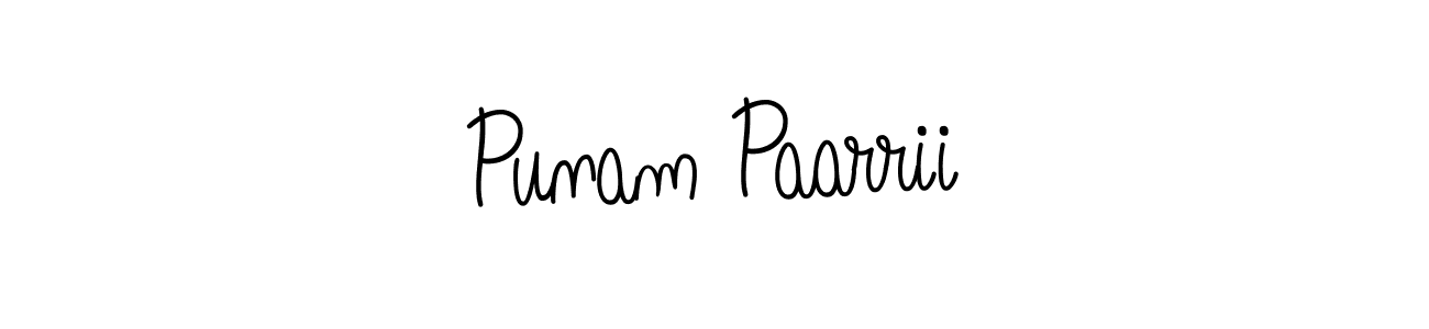 Also You can easily find your signature by using the search form. We will create Punam Paarrii name handwritten signature images for you free of cost using Angelique-Rose-font-FFP sign style. Punam Paarrii signature style 5 images and pictures png