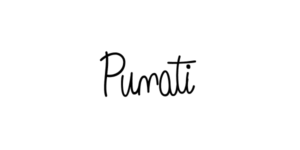 How to Draw Punati signature style? Angelique-Rose-font-FFP is a latest design signature styles for name Punati. Punati signature style 5 images and pictures png
