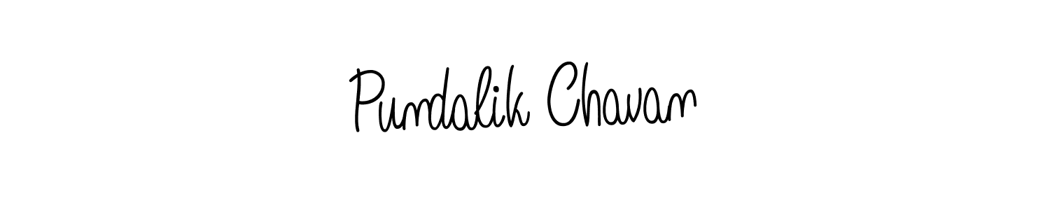 Make a beautiful signature design for name Pundalik Chavan. Use this online signature maker to create a handwritten signature for free. Pundalik Chavan signature style 5 images and pictures png