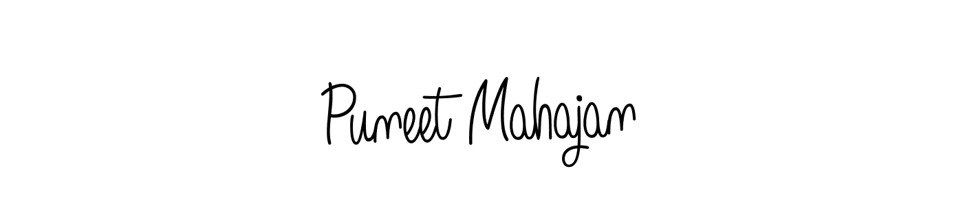 Angelique-Rose-font-FFP is a professional signature style that is perfect for those who want to add a touch of class to their signature. It is also a great choice for those who want to make their signature more unique. Get Puneet Mahajan name to fancy signature for free. Puneet Mahajan signature style 5 images and pictures png