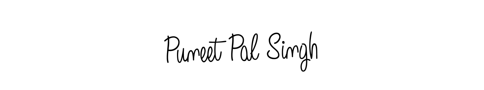 How to make Puneet Pal Singh signature? Angelique-Rose-font-FFP is a professional autograph style. Create handwritten signature for Puneet Pal Singh name. Puneet Pal Singh signature style 5 images and pictures png