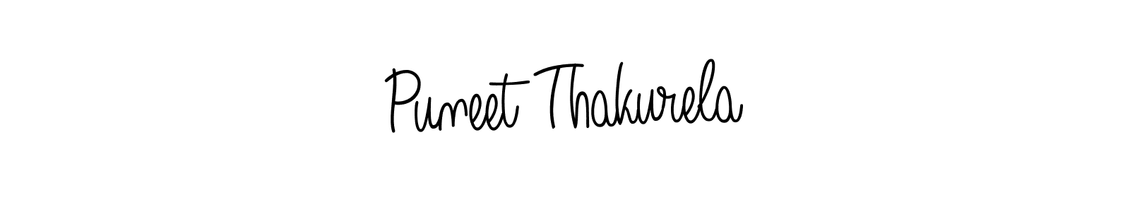 How to Draw Puneet Thakurela signature style? Angelique-Rose-font-FFP is a latest design signature styles for name Puneet Thakurela. Puneet Thakurela signature style 5 images and pictures png