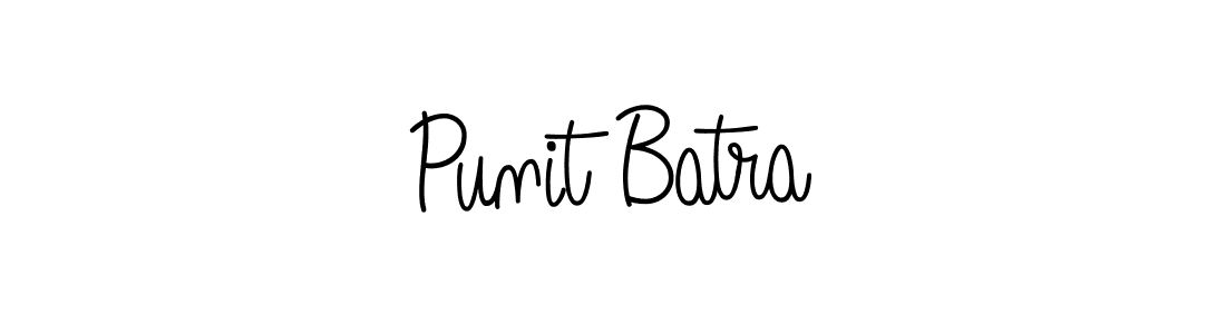 How to make Punit Batra signature? Angelique-Rose-font-FFP is a professional autograph style. Create handwritten signature for Punit Batra name. Punit Batra signature style 5 images and pictures png