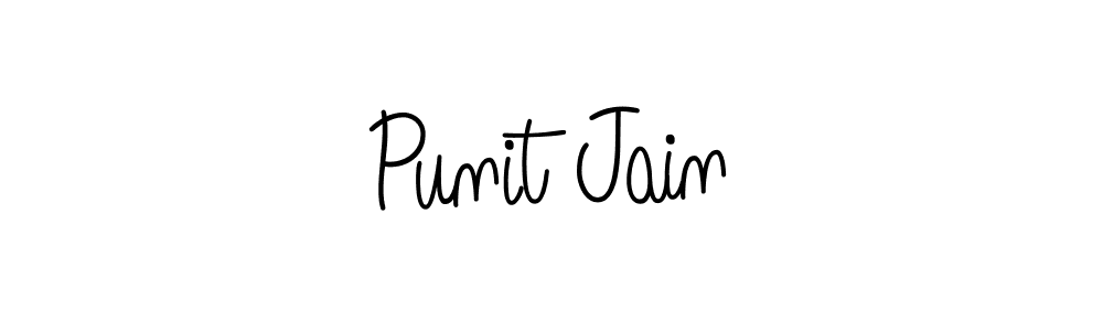 Also we have Punit Jain name is the best signature style. Create professional handwritten signature collection using Angelique-Rose-font-FFP autograph style. Punit Jain signature style 5 images and pictures png