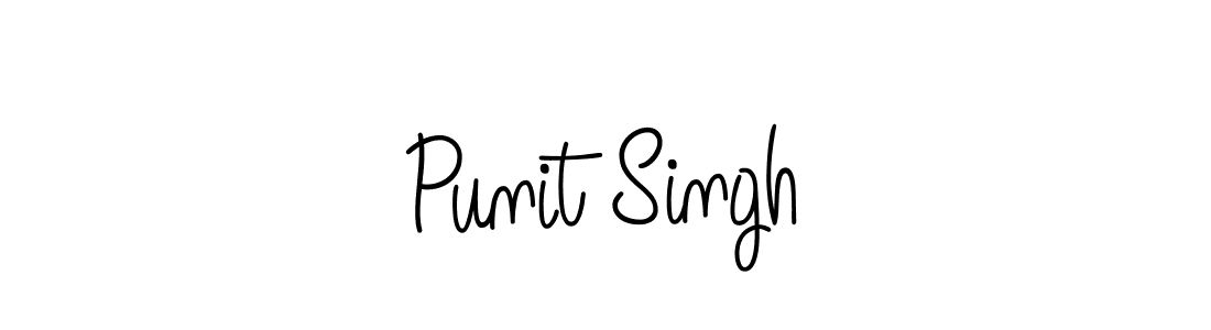 Create a beautiful signature design for name Punit Singh. With this signature (Angelique-Rose-font-FFP) fonts, you can make a handwritten signature for free. Punit Singh signature style 5 images and pictures png