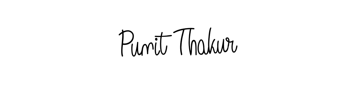 Best and Professional Signature Style for Punit Thakur. Angelique-Rose-font-FFP Best Signature Style Collection. Punit Thakur signature style 5 images and pictures png