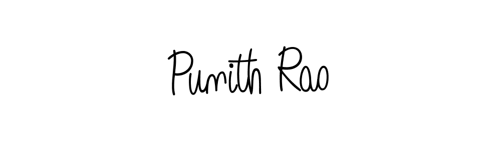 Best and Professional Signature Style for Punith Rao. Angelique-Rose-font-FFP Best Signature Style Collection. Punith Rao signature style 5 images and pictures png