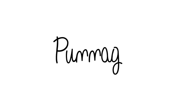 Once you've used our free online signature maker to create your best signature Angelique-Rose-font-FFP style, it's time to enjoy all of the benefits that Punnag name signing documents. Punnag signature style 5 images and pictures png