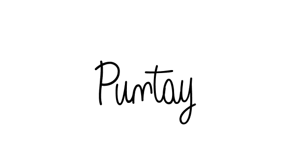 Make a beautiful signature design for name Puntay. Use this online signature maker to create a handwritten signature for free. Puntay signature style 5 images and pictures png