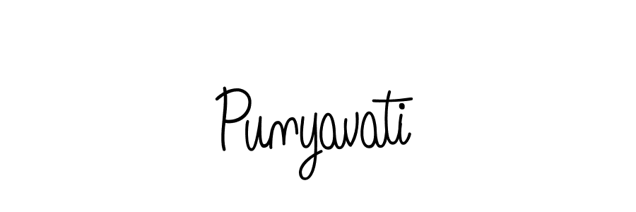 Once you've used our free online signature maker to create your best signature Angelique-Rose-font-FFP style, it's time to enjoy all of the benefits that Punyavati name signing documents. Punyavati signature style 5 images and pictures png