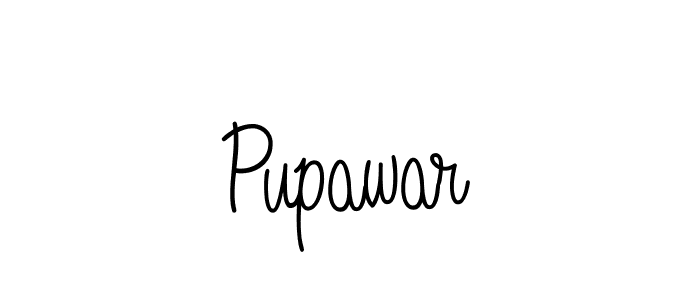 Create a beautiful signature design for name Pupawar. With this signature (Angelique-Rose-font-FFP) fonts, you can make a handwritten signature for free. Pupawar signature style 5 images and pictures png