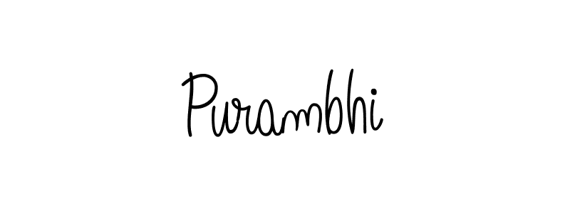 Best and Professional Signature Style for Purambhi. Angelique-Rose-font-FFP Best Signature Style Collection. Purambhi signature style 5 images and pictures png