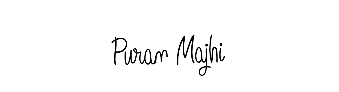 How to Draw Puran Majhi signature style? Angelique-Rose-font-FFP is a latest design signature styles for name Puran Majhi. Puran Majhi signature style 5 images and pictures png