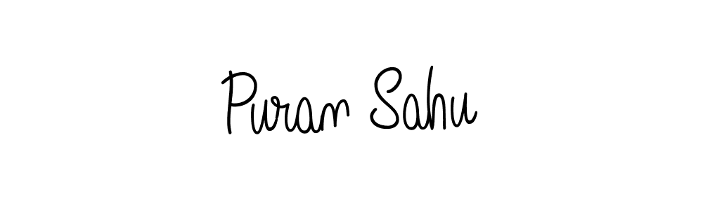 if you are searching for the best signature style for your name Puran Sahu. so please give up your signature search. here we have designed multiple signature styles  using Angelique-Rose-font-FFP. Puran Sahu signature style 5 images and pictures png