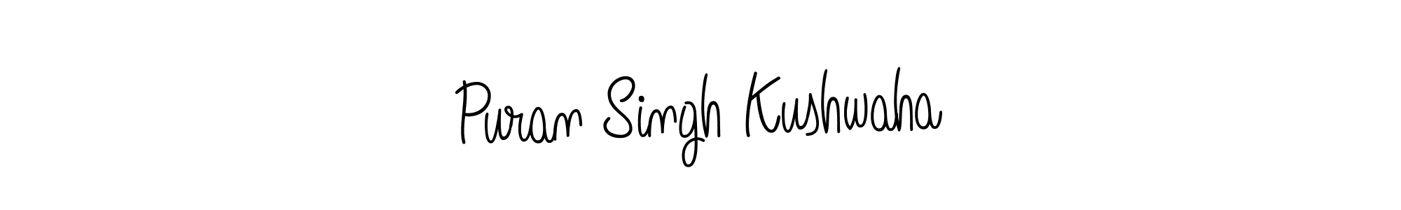 Also we have Puran Singh Kushwaha name is the best signature style. Create professional handwritten signature collection using Angelique-Rose-font-FFP autograph style. Puran Singh Kushwaha signature style 5 images and pictures png