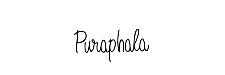 You should practise on your own different ways (Angelique-Rose-font-FFP) to write your name (Puraphala) in signature. don't let someone else do it for you. Puraphala signature style 5 images and pictures png