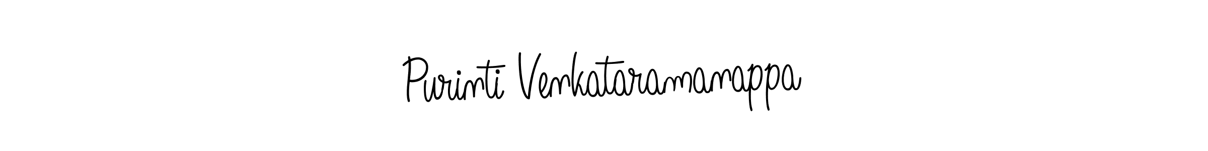 Make a beautiful signature design for name Purinti Venkataramanappa. Use this online signature maker to create a handwritten signature for free. Purinti Venkataramanappa signature style 5 images and pictures png