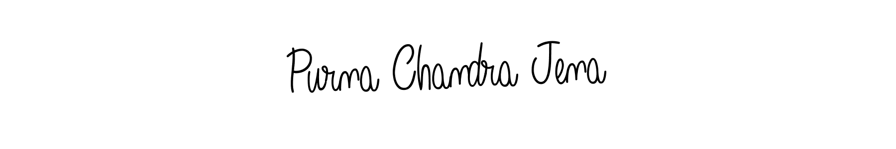 Make a short Purna Chandra Jena signature style. Manage your documents anywhere anytime using Angelique-Rose-font-FFP. Create and add eSignatures, submit forms, share and send files easily. Purna Chandra Jena signature style 5 images and pictures png