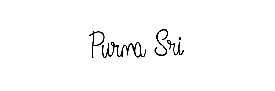 How to Draw Purna Sri signature style? Angelique-Rose-font-FFP is a latest design signature styles for name Purna Sri. Purna Sri signature style 5 images and pictures png