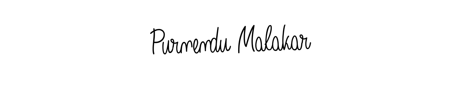 Create a beautiful signature design for name Purnendu Malakar. With this signature (Angelique-Rose-font-FFP) fonts, you can make a handwritten signature for free. Purnendu Malakar signature style 5 images and pictures png