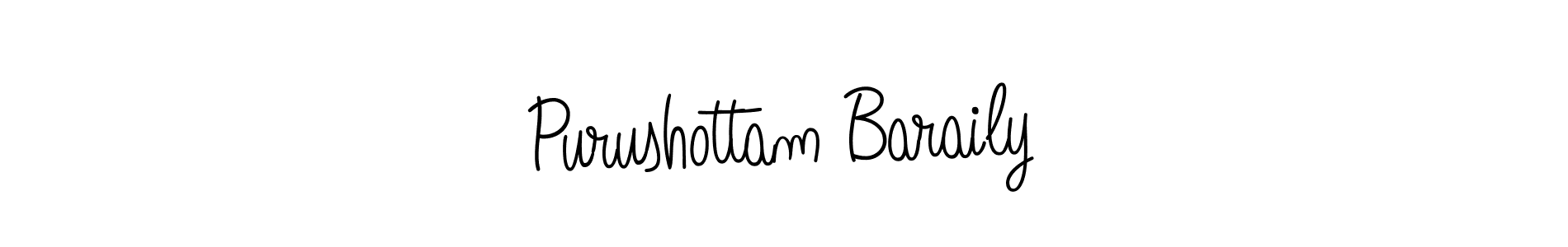 if you are searching for the best signature style for your name Purushottam Baraily. so please give up your signature search. here we have designed multiple signature styles  using Angelique-Rose-font-FFP. Purushottam Baraily signature style 5 images and pictures png