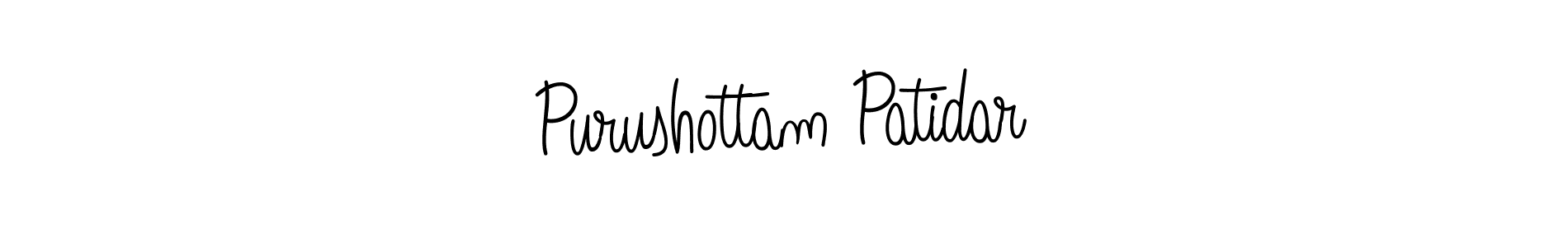 Also we have Purushottam Patidar name is the best signature style. Create professional handwritten signature collection using Angelique-Rose-font-FFP autograph style. Purushottam Patidar signature style 5 images and pictures png