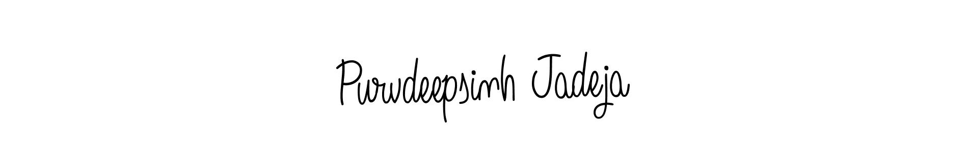 How to Draw Purvdeepsinh Jadeja signature style? Angelique-Rose-font-FFP is a latest design signature styles for name Purvdeepsinh Jadeja. Purvdeepsinh Jadeja signature style 5 images and pictures png