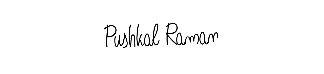 Best and Professional Signature Style for Pushkal Raman. Angelique-Rose-font-FFP Best Signature Style Collection. Pushkal Raman signature style 5 images and pictures png