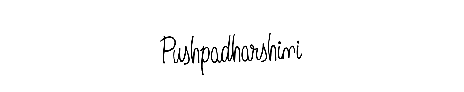 Also we have Pushpadharshini name is the best signature style. Create professional handwritten signature collection using Angelique-Rose-font-FFP autograph style. Pushpadharshini signature style 5 images and pictures png