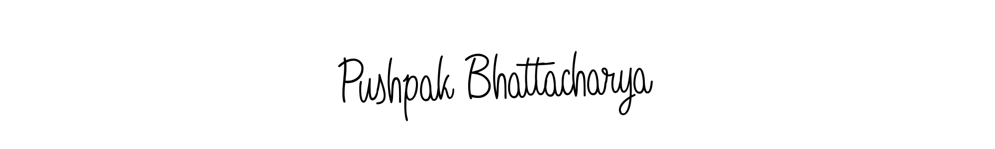 Also we have Pushpak Bhattacharya name is the best signature style. Create professional handwritten signature collection using Angelique-Rose-font-FFP autograph style. Pushpak Bhattacharya signature style 5 images and pictures png