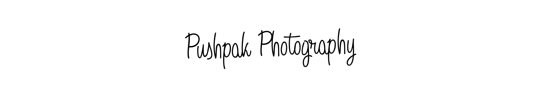 Design your own signature with our free online signature maker. With this signature software, you can create a handwritten (Angelique-Rose-font-FFP) signature for name Pushpak Photography. Pushpak Photography signature style 5 images and pictures png