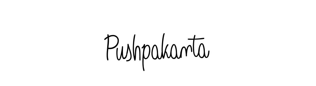 How to Draw Pushpakanta signature style? Angelique-Rose-font-FFP is a latest design signature styles for name Pushpakanta. Pushpakanta signature style 5 images and pictures png