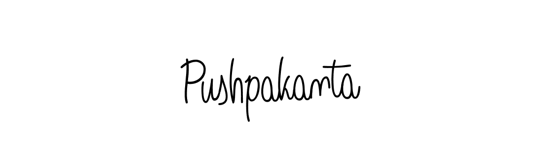 How to Draw Pushpakanta signature style? Angelique-Rose-font-FFP is a latest design signature styles for name Pushpakanta. Pushpakanta signature style 5 images and pictures png