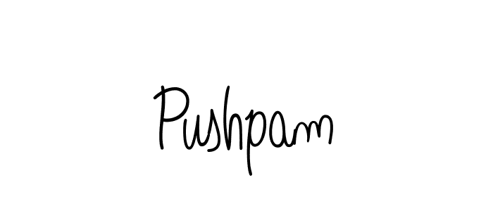 Make a beautiful signature design for name Pushpam. Use this online signature maker to create a handwritten signature for free. Pushpam signature style 5 images and pictures png