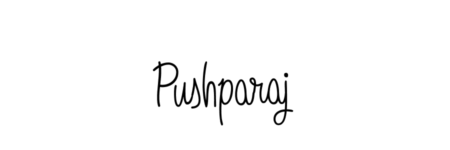 Make a beautiful signature design for name Pushparaj. With this signature (Angelique-Rose-font-FFP) style, you can create a handwritten signature for free. Pushparaj signature style 5 images and pictures png