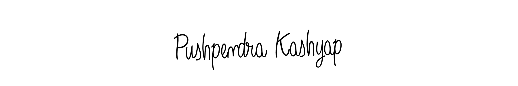 Make a beautiful signature design for name Pushpendra Kashyap. Use this online signature maker to create a handwritten signature for free. Pushpendra Kashyap signature style 5 images and pictures png