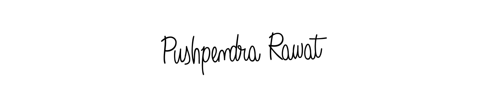 Pushpendra Rawat stylish signature style. Best Handwritten Sign (Angelique-Rose-font-FFP) for my name. Handwritten Signature Collection Ideas for my name Pushpendra Rawat. Pushpendra Rawat signature style 5 images and pictures png