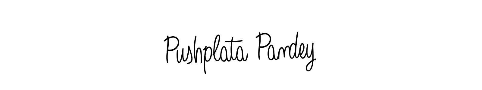 Design your own signature with our free online signature maker. With this signature software, you can create a handwritten (Angelique-Rose-font-FFP) signature for name Pushplata Pandey. Pushplata Pandey signature style 5 images and pictures png