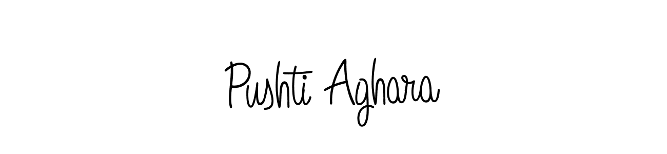 if you are searching for the best signature style for your name Pushti Aghara. so please give up your signature search. here we have designed multiple signature styles  using Angelique-Rose-font-FFP. Pushti Aghara signature style 5 images and pictures png