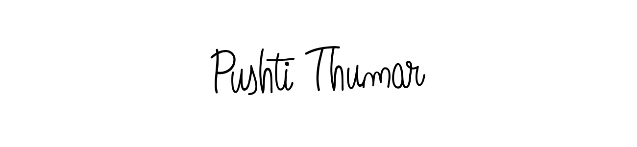Make a short Pushti Thumar signature style. Manage your documents anywhere anytime using Angelique-Rose-font-FFP. Create and add eSignatures, submit forms, share and send files easily. Pushti Thumar signature style 5 images and pictures png