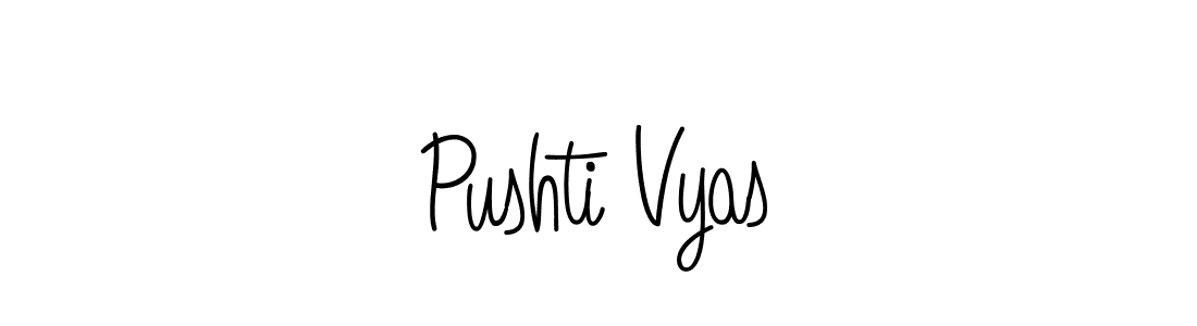 Also You can easily find your signature by using the search form. We will create Pushti Vyas name handwritten signature images for you free of cost using Angelique-Rose-font-FFP sign style. Pushti Vyas signature style 5 images and pictures png